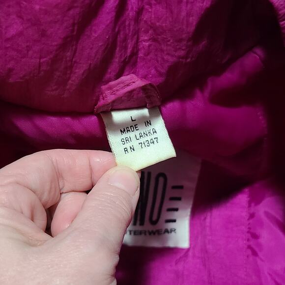 Gitano Outerwear Vintage Women's Coat Jacket Hot Pink 1X - Picture 7 of 10